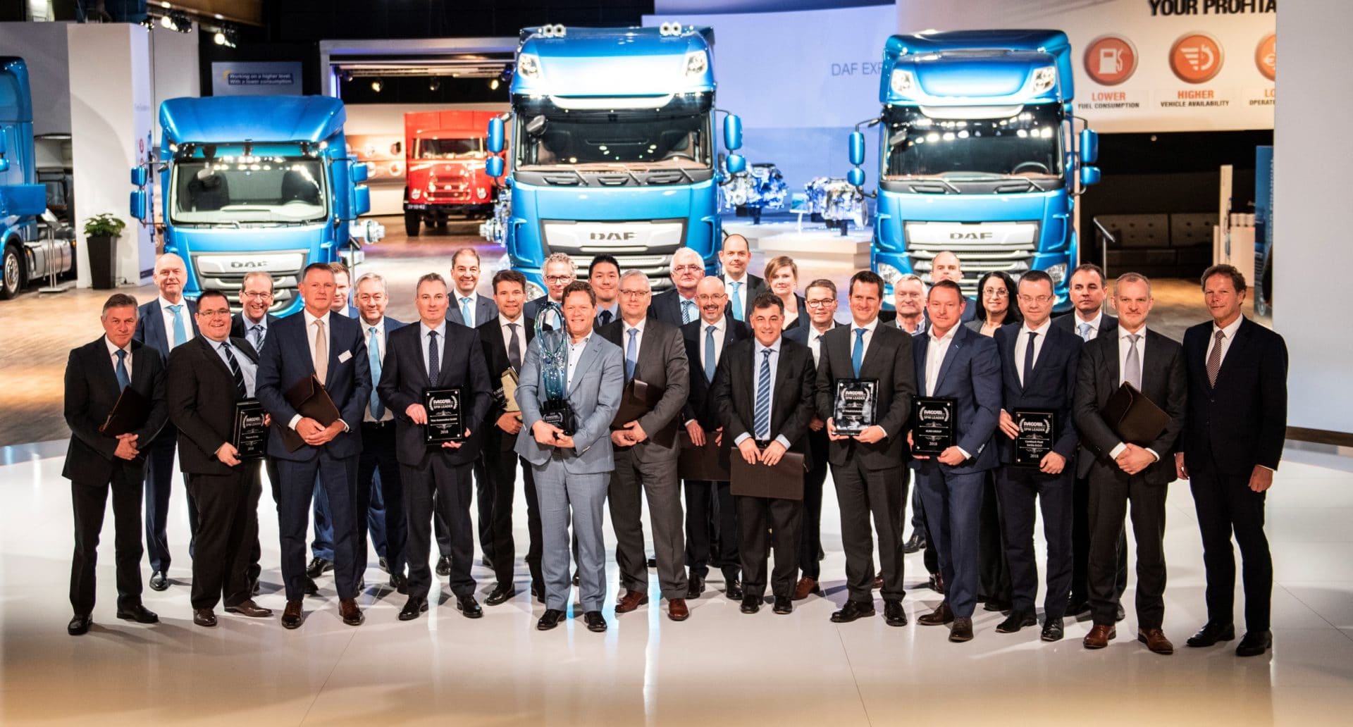DAF Trucks honore ses meilleurs fournisseurs de 2018