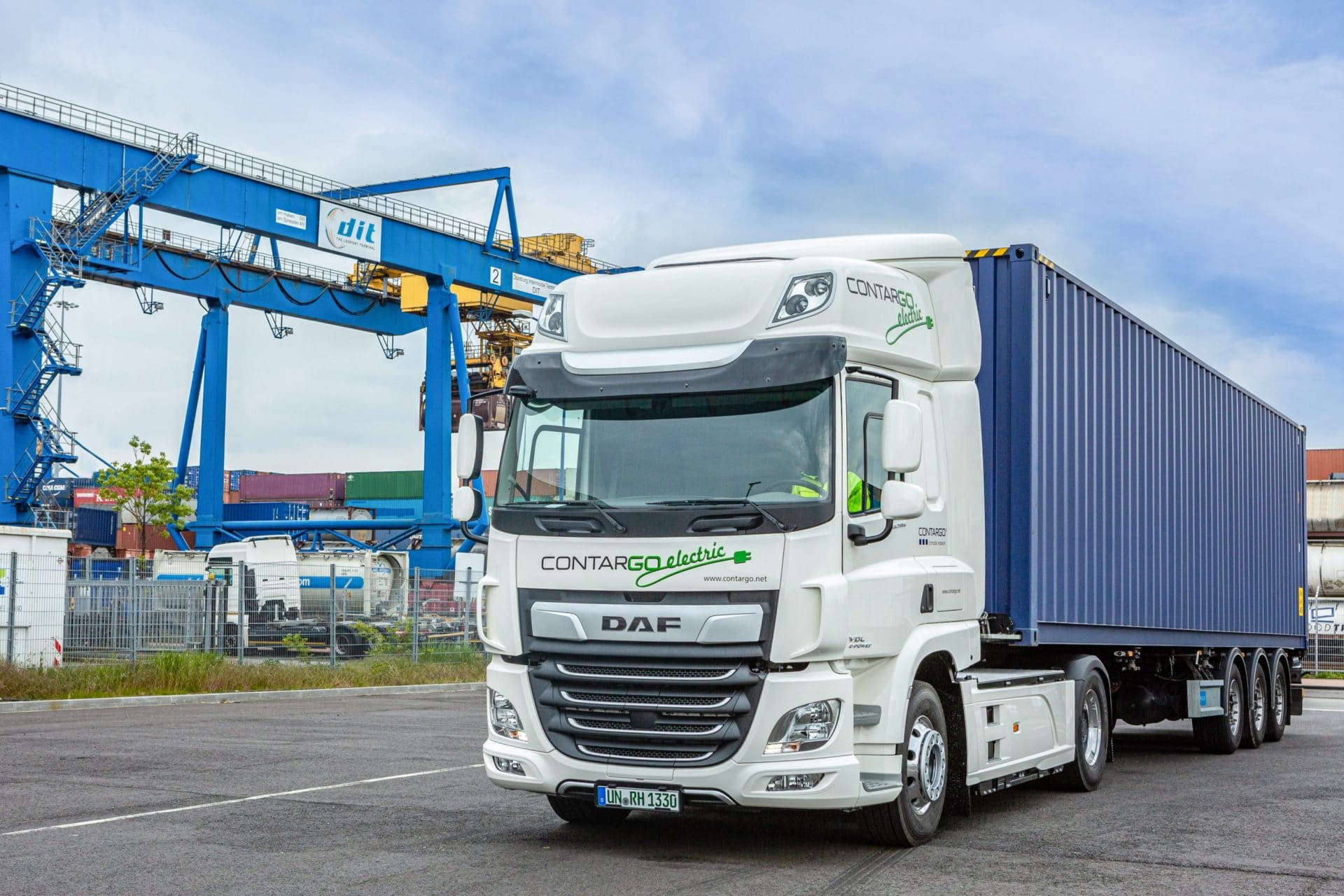 Deux DAF CF Electric pour Rhenus Logistics en Allemagne