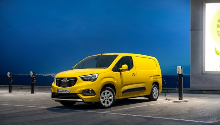 Nieuwe Opel Combo-e compacte bestelwagen
