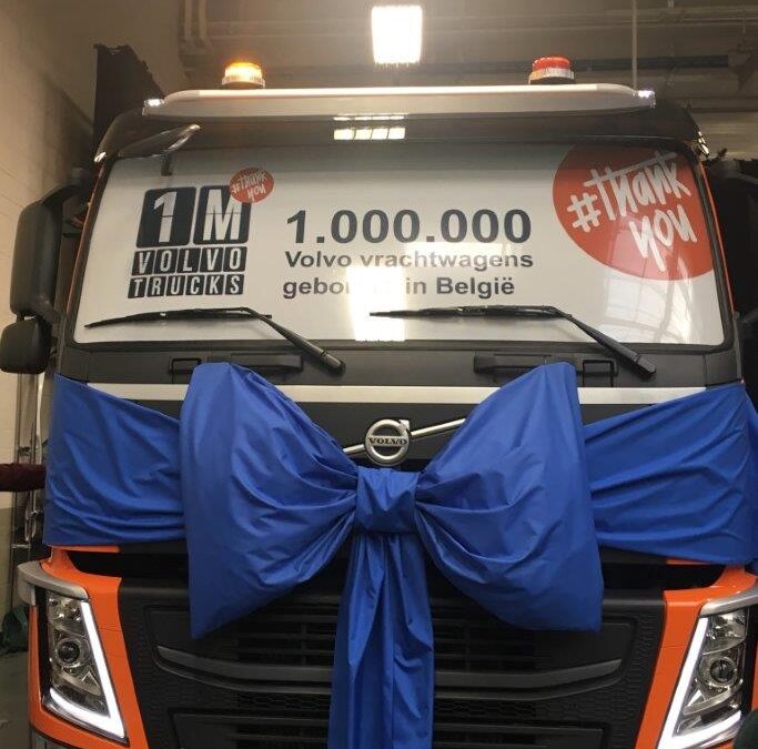 L’usine Volvo à Gand produit le millionième camion