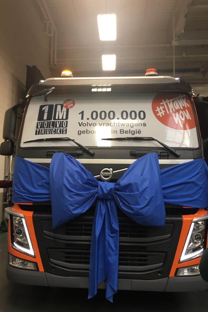 Gentse Volvo vrachtwagenfabriek produceert 1 miljoenste truck