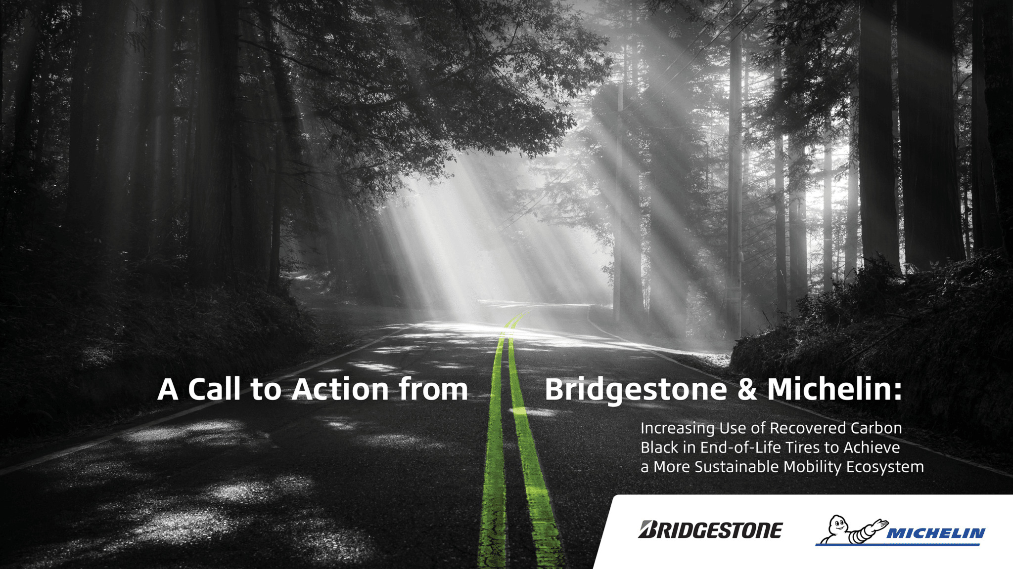 Bridgestone en Michelin praten samen over de rol van teruggewonnen carbon black in de opbouw van een duurzamer mobiliteitsecosysteem