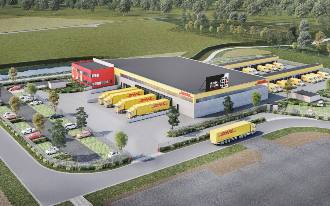 Internationale topspeler DHL Express trekt naar Roeselare op gloednieuw industrieterrein