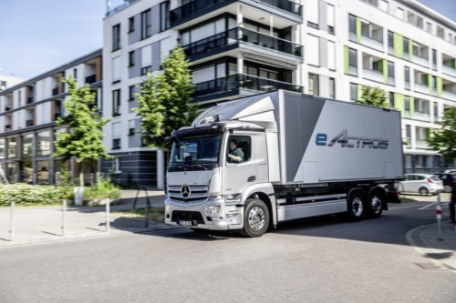 A new truck for a new era: De wereldpremière van de Mercedes-Benz eActros