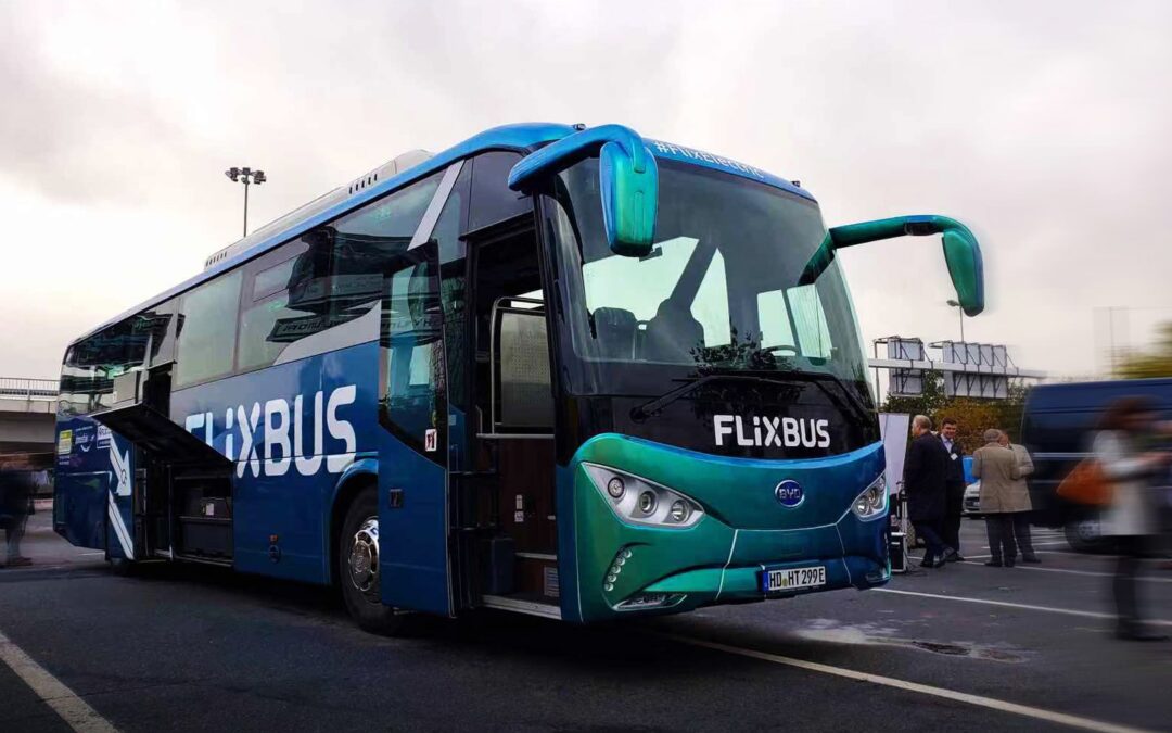 Flixbus selecteert BYD voor pilot elektrische busdienst in Duitsland