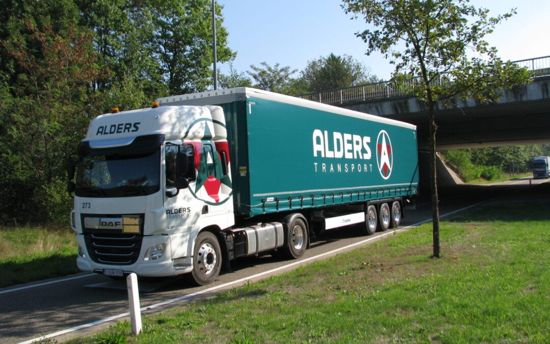 Alders Transport cherche des chauffeurs pour conduire des camions DAF consommant peu de carburant