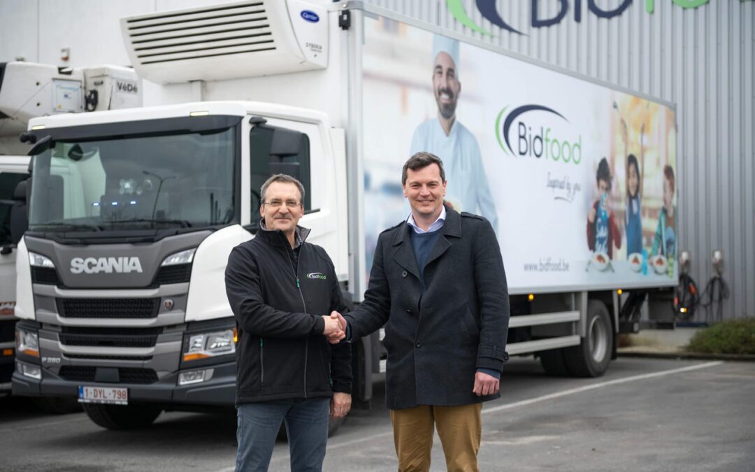 Bidfood opte pour le gaz naturel avec Scania