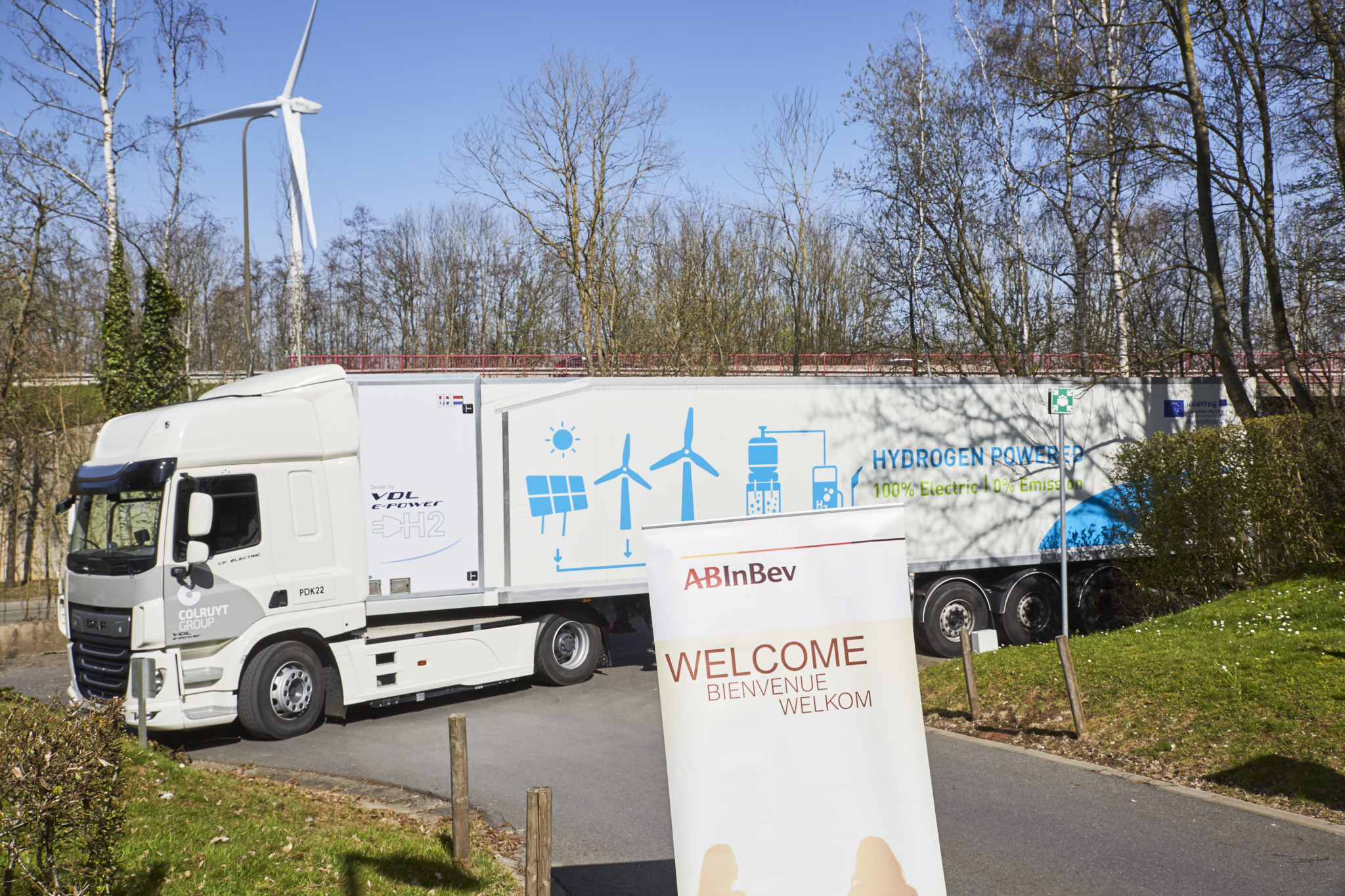Colruyt Group en AB Inbev bundelen de krachten om de markt voor waterstoftrucks in België te ontwikkelen