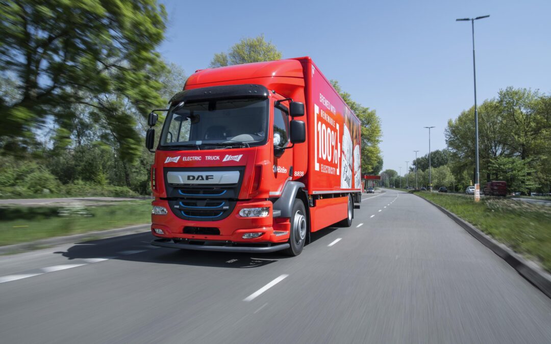DAF start levering van volledige elektrische LF Electric