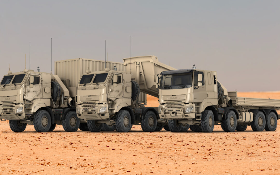 DAF ontvangt grote order van Belgisch leger