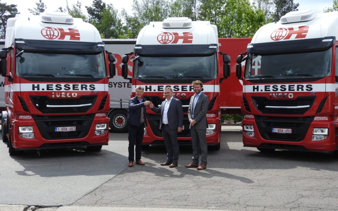 H.Essers bouwt verder aan groen logistiek netwerk  met aankoop LNG-trucks Iveco