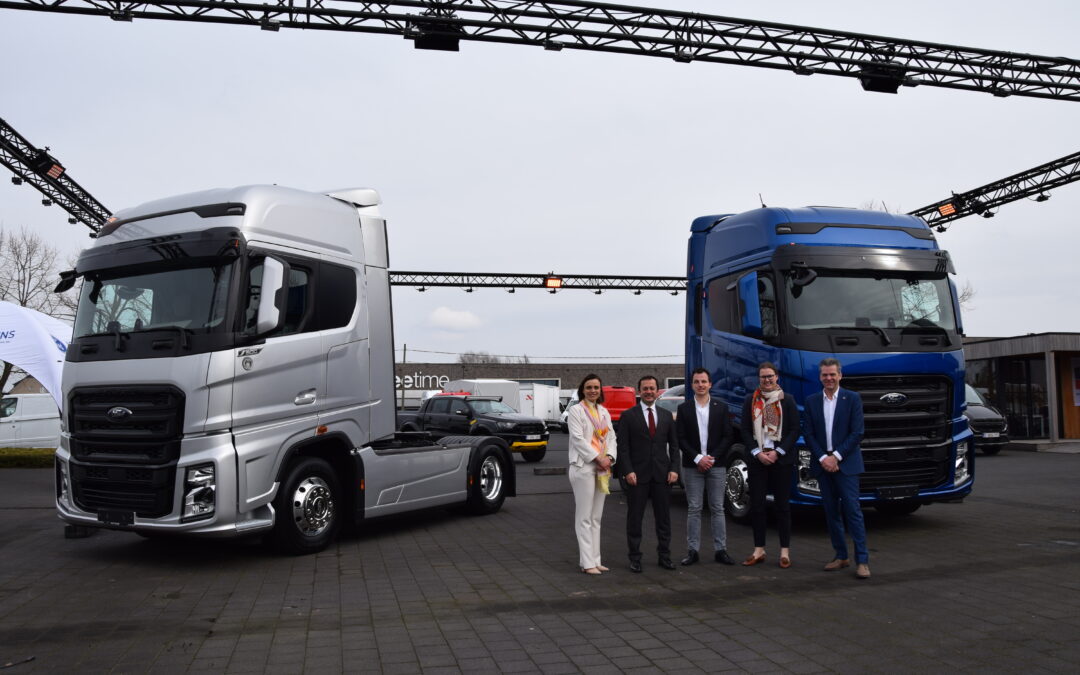Ford Trucks arrive en Belgique