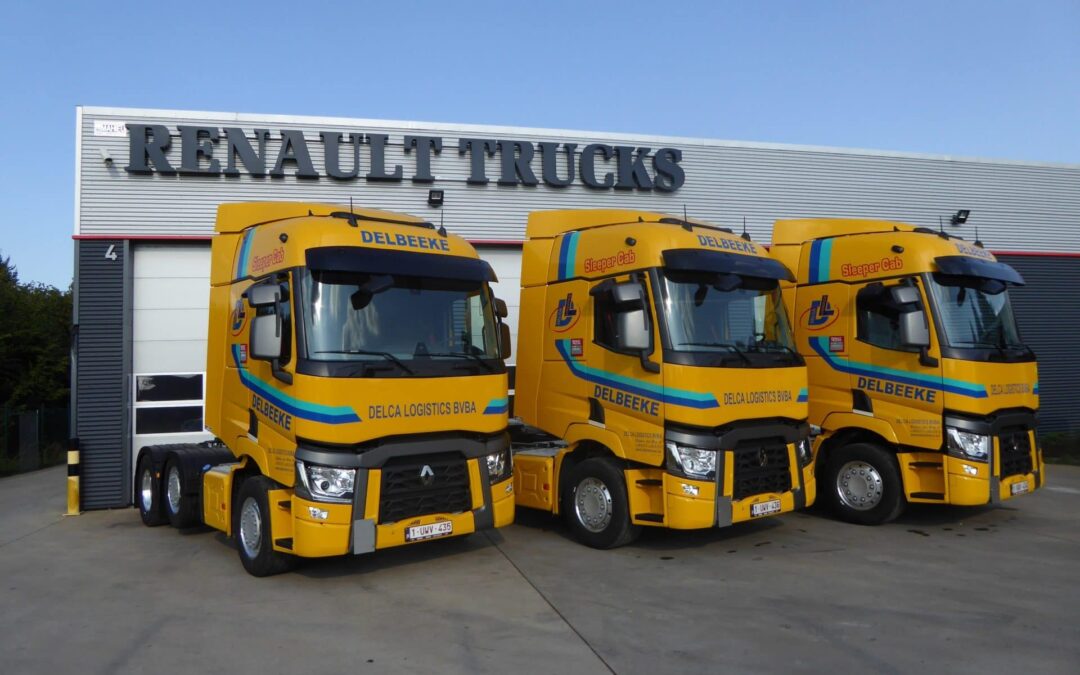 DES TRACTEURS RENAULT TRUCKS T 6 X 2 POUR DELTAC LOGISTICS