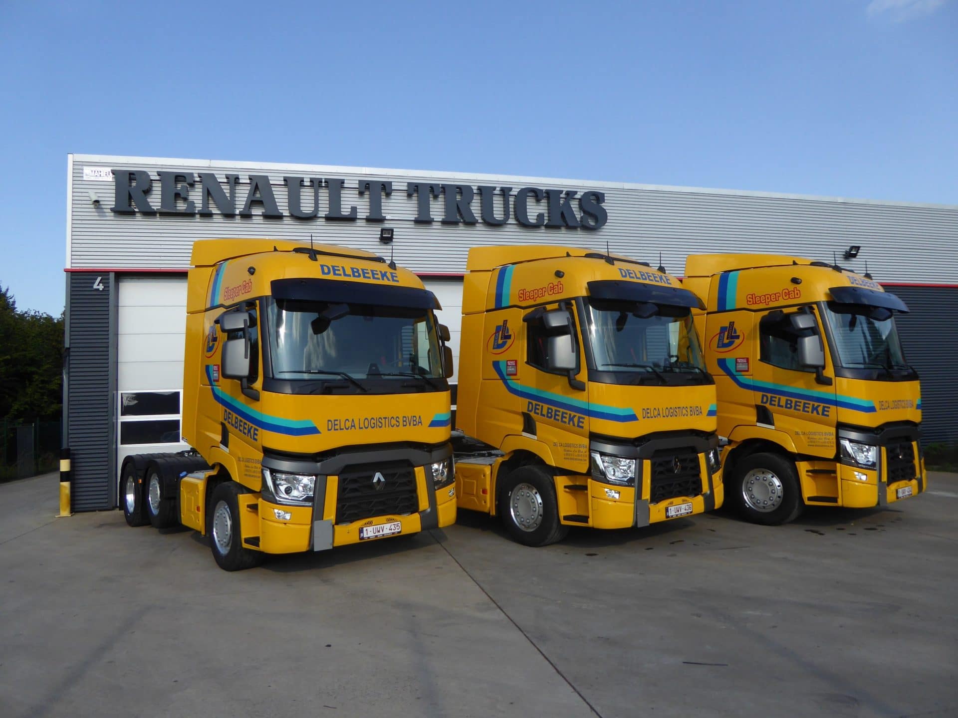 RENAULT TRUCKS T 6X2 TREKKERS VOOR DELCA LOGISTICS