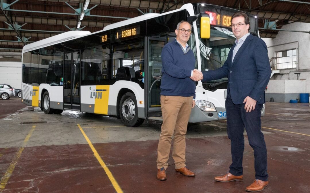 Eerste Mercedes-Benz Citaro Hybrid voor Parmentier Autobus