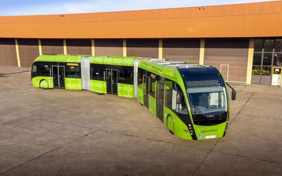 Van Hool construit 21 trambus électriques à batteries pour Malmö