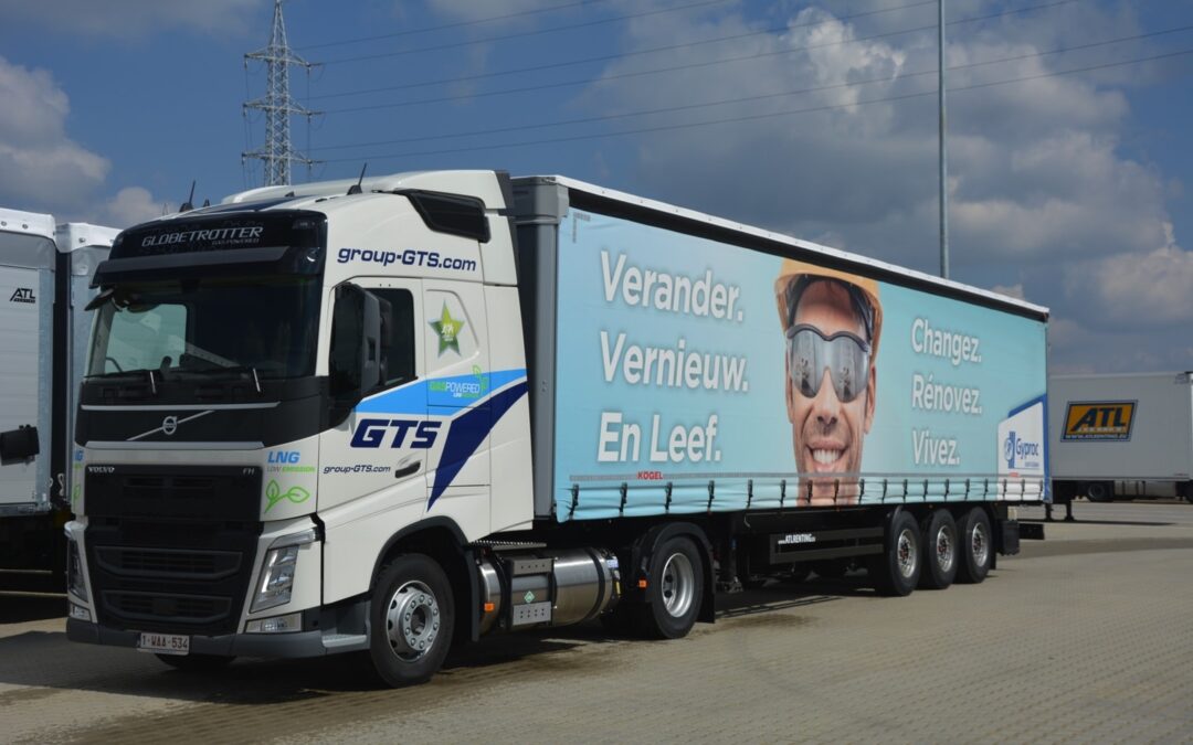 Gyproc maakt groene shift met LNG-trucks