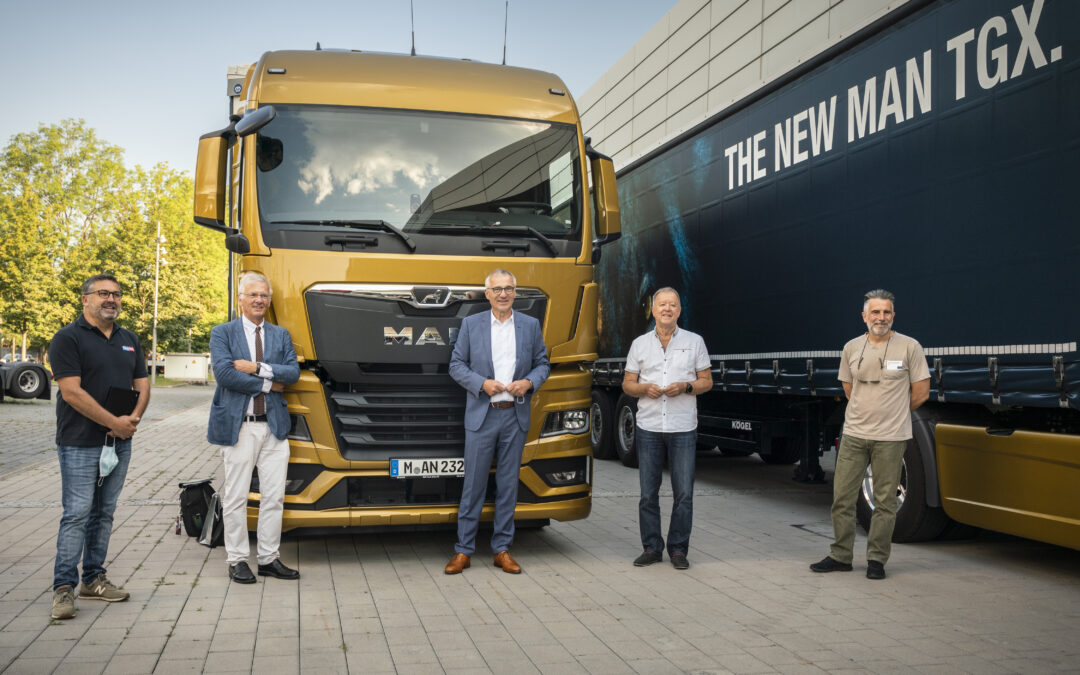 Jury International Truck of the Year maakt kennis met nieuw MAN-CEO, Andreas Tostmann