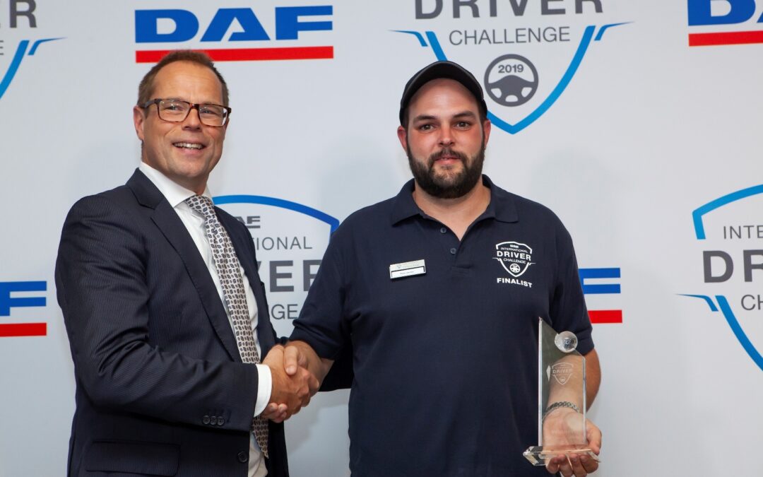 Peter Jacobs remporte le DAF Driver Challenge international 2019