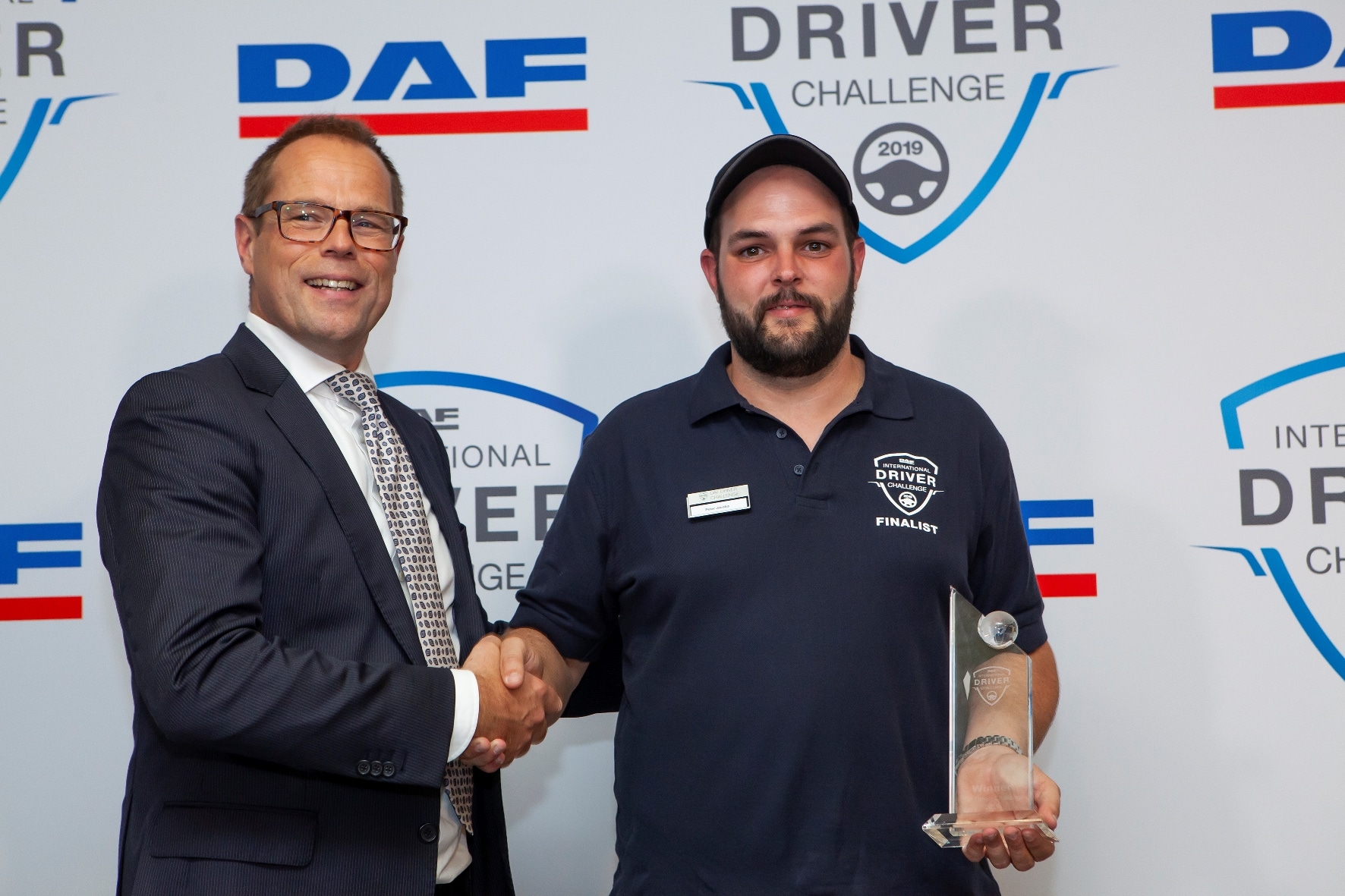 Peter Jacobs wint International DAF Driver Challenge 2019