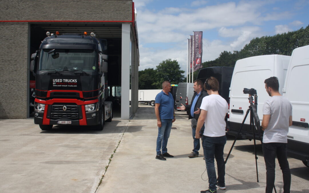 Transporama produceert clip voor Renault Trucks