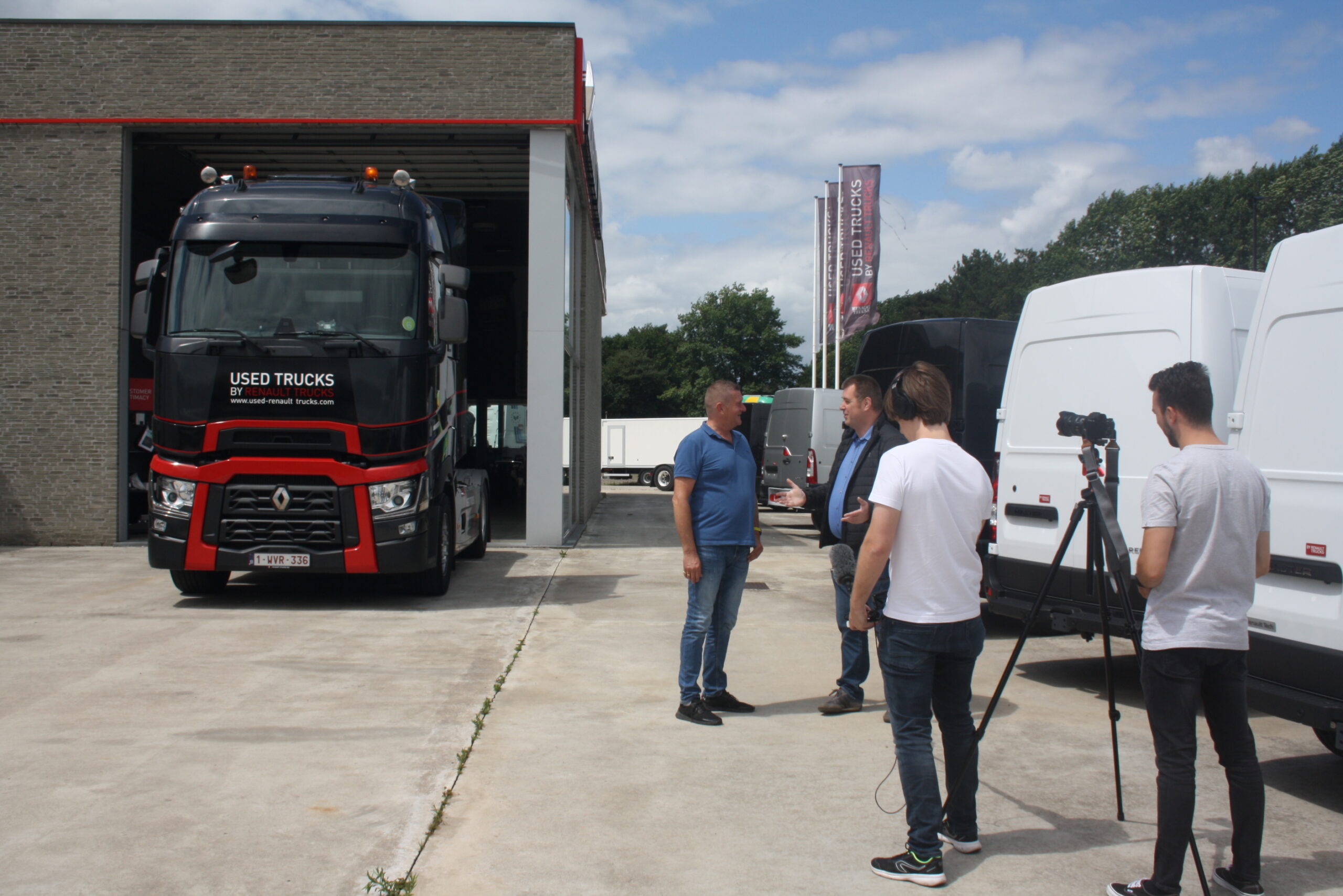 Transporama produceert clip voor Renault Trucks