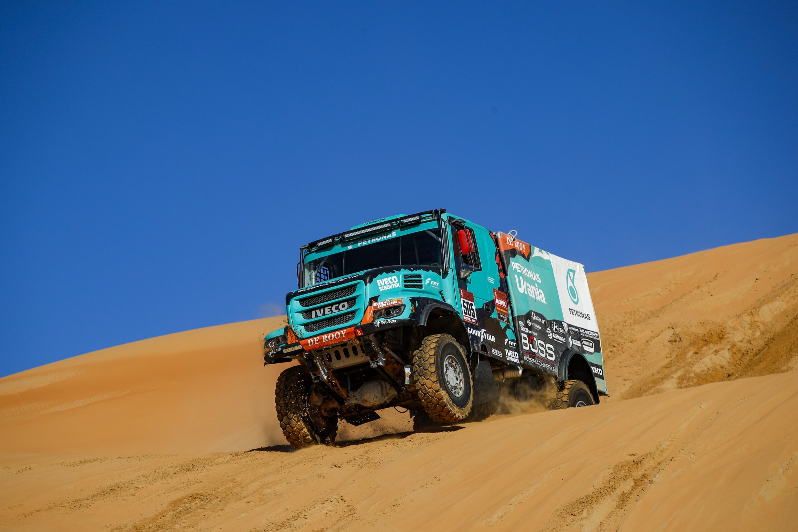 L’ÉQUIPE PETRONAS De Rooy IVECO attend avec impatience le rallye Dakar 2022
