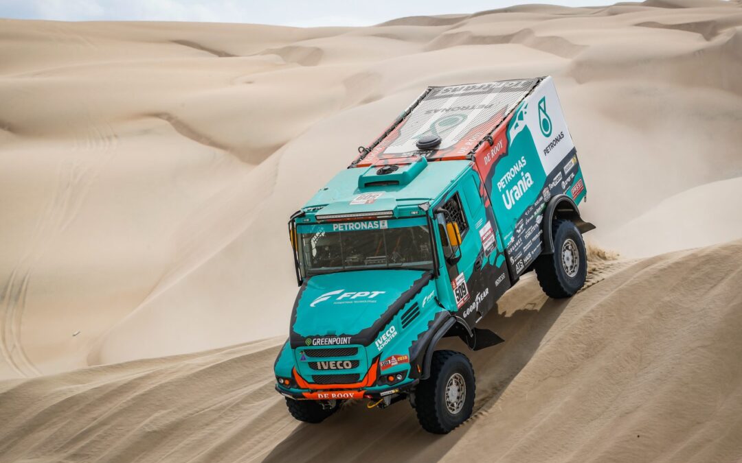 Team PETRONAS De Rooy IVECO plaatst drie vrachtwagens in de Top 5 in fase 2 van Dakar Rally 2019