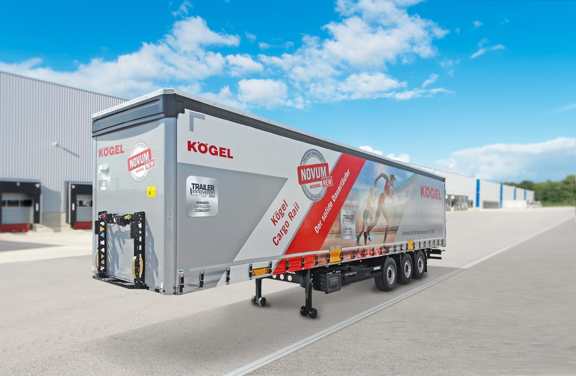 Kögel presenteert Cargo Rail van de NOVUM generatie