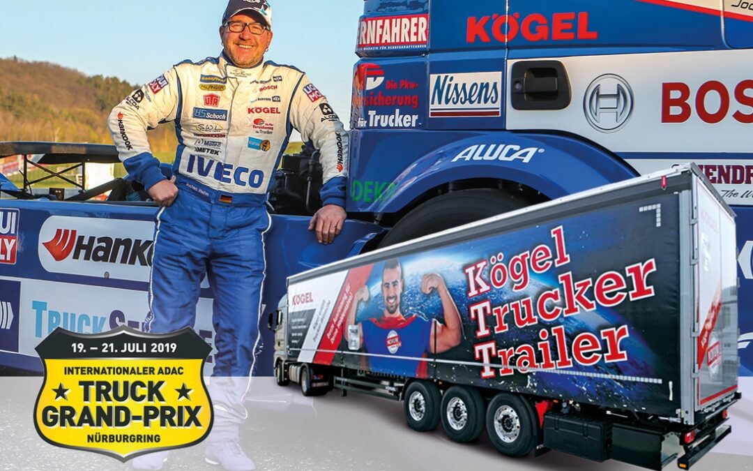 Kögel répond aux souhaits des conducteurs au Truck-Grand-Prix 2019