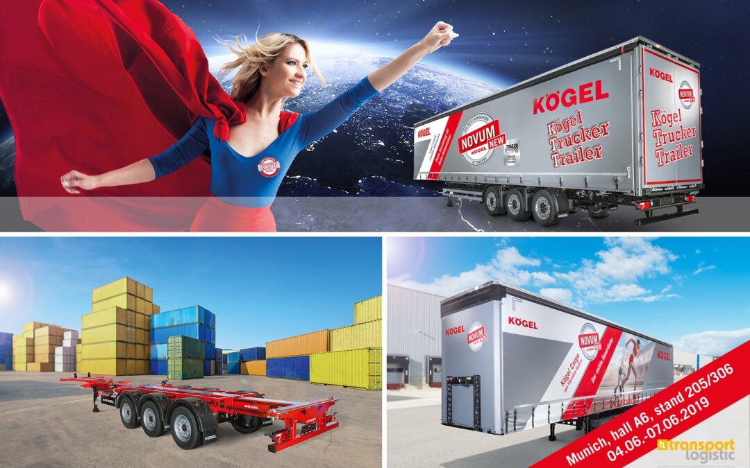Transport logistic 2019 : Kögel expose ses semi-remorques de la génération NOVUM et ses services