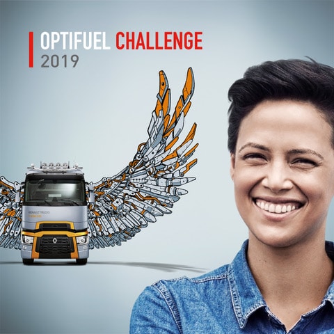 Met de Optifuel challenge gaat Renault Trucks op zoek naar de zuinigste chauffeur van 2019