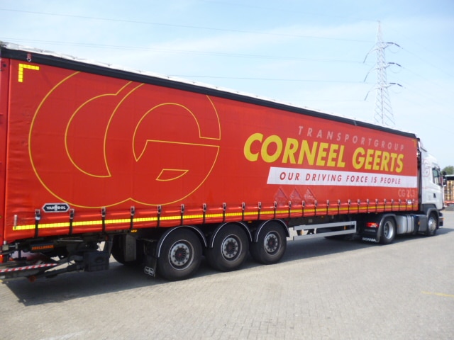 Gestolen trailer Corneel Geerts Transportgroup nv