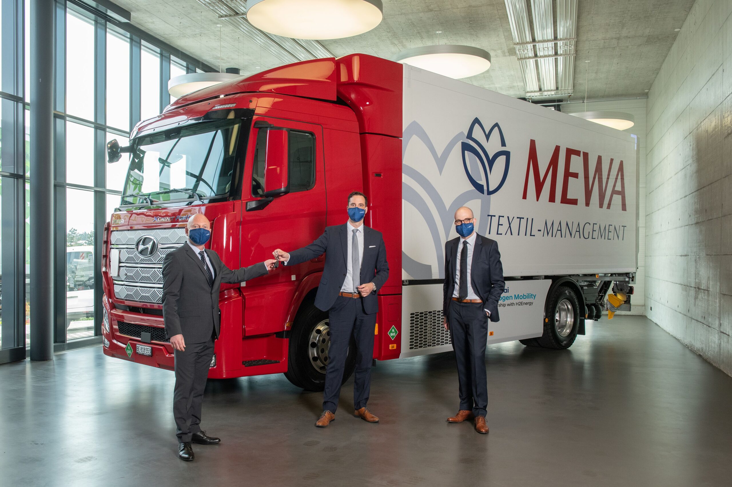 De eerste vrachtwagen op waterstof in de sector rijdt voor MEWA: toekomst op vier wielen