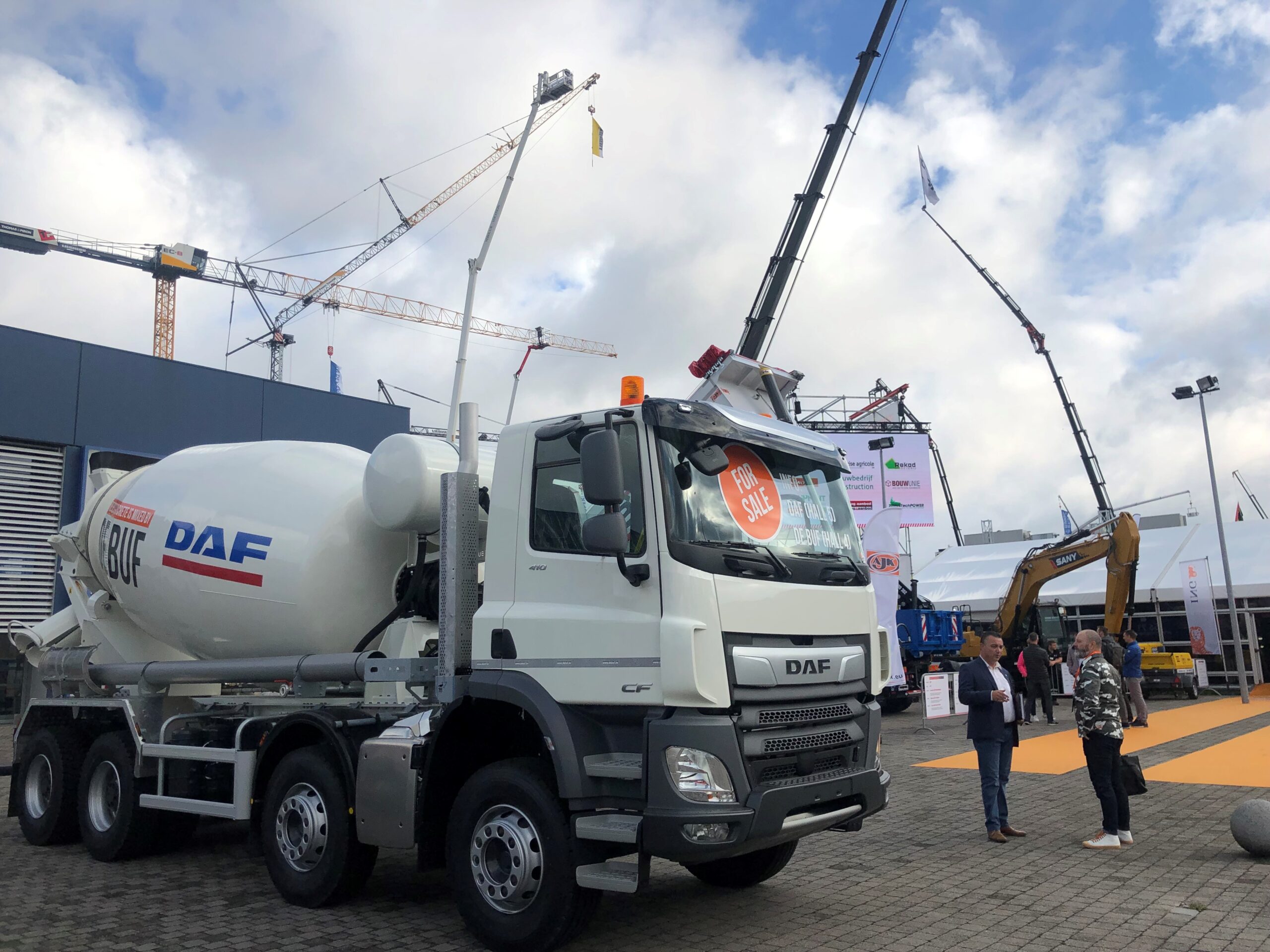DAF Trucks op MATEXPO beurs voor bouwmaterieel