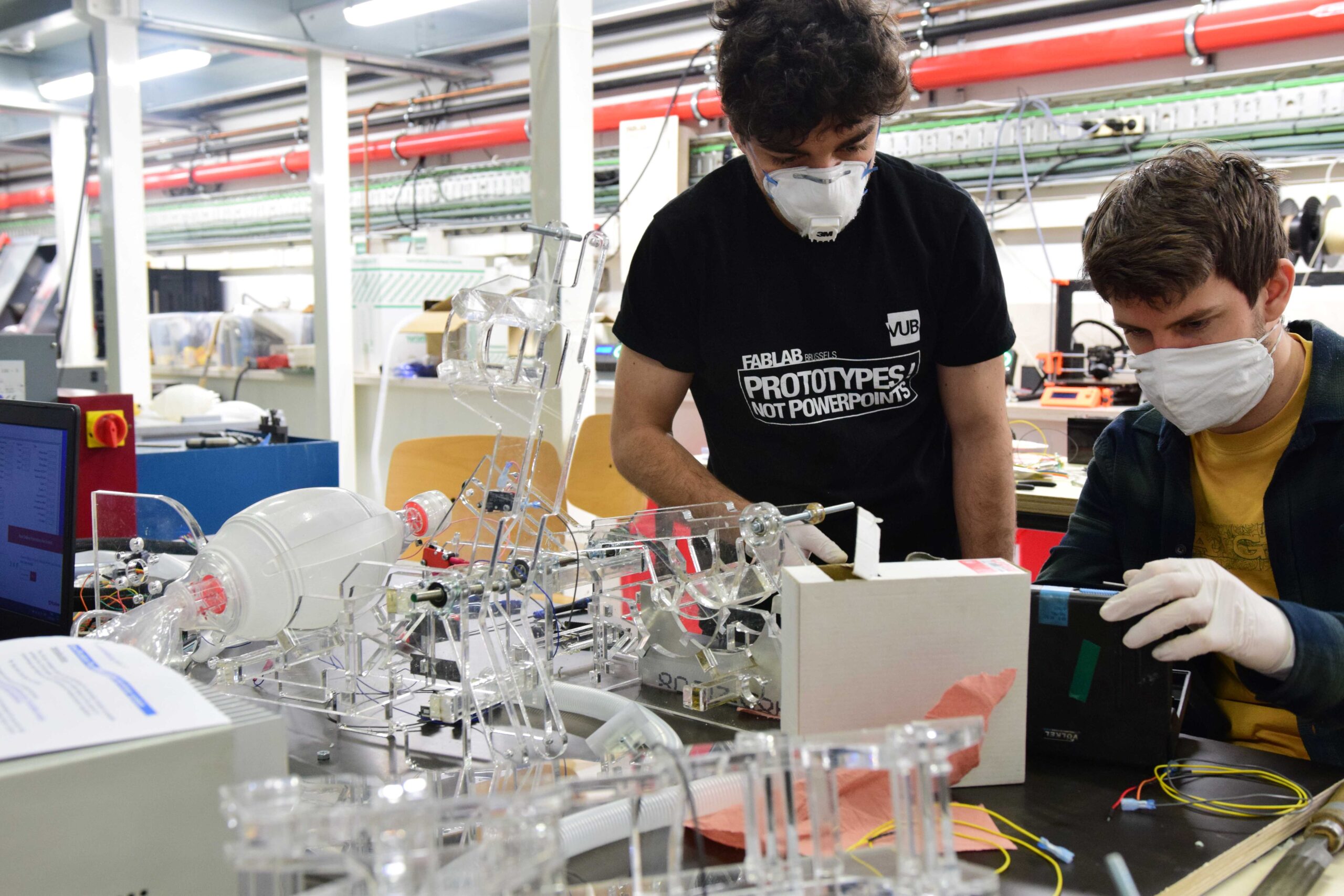 DAF fait don de 1 000 moteurs d’essuie-glaces pour les équipements respiratoires