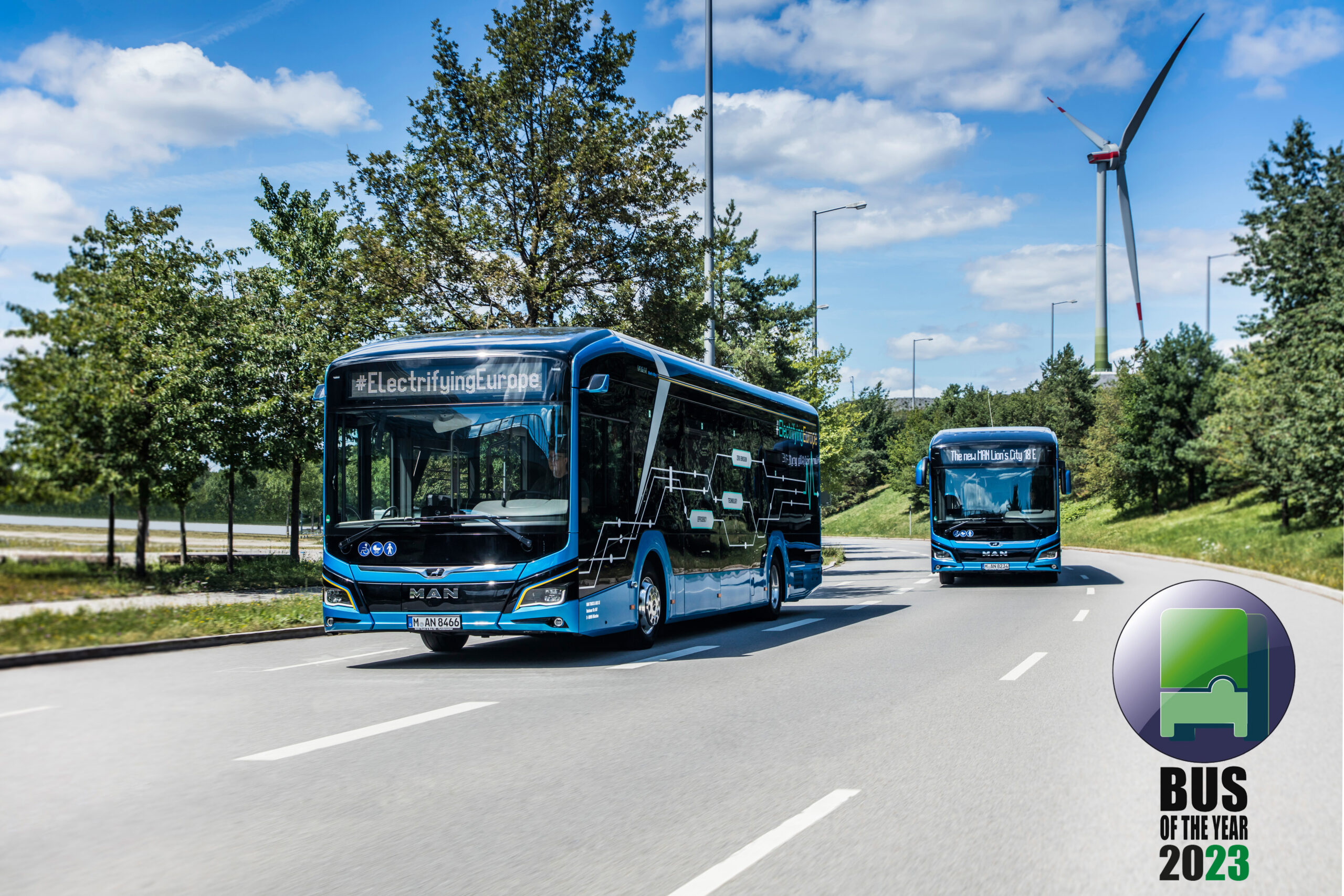MAN Lion’s City E is International Bus of the Year 2023