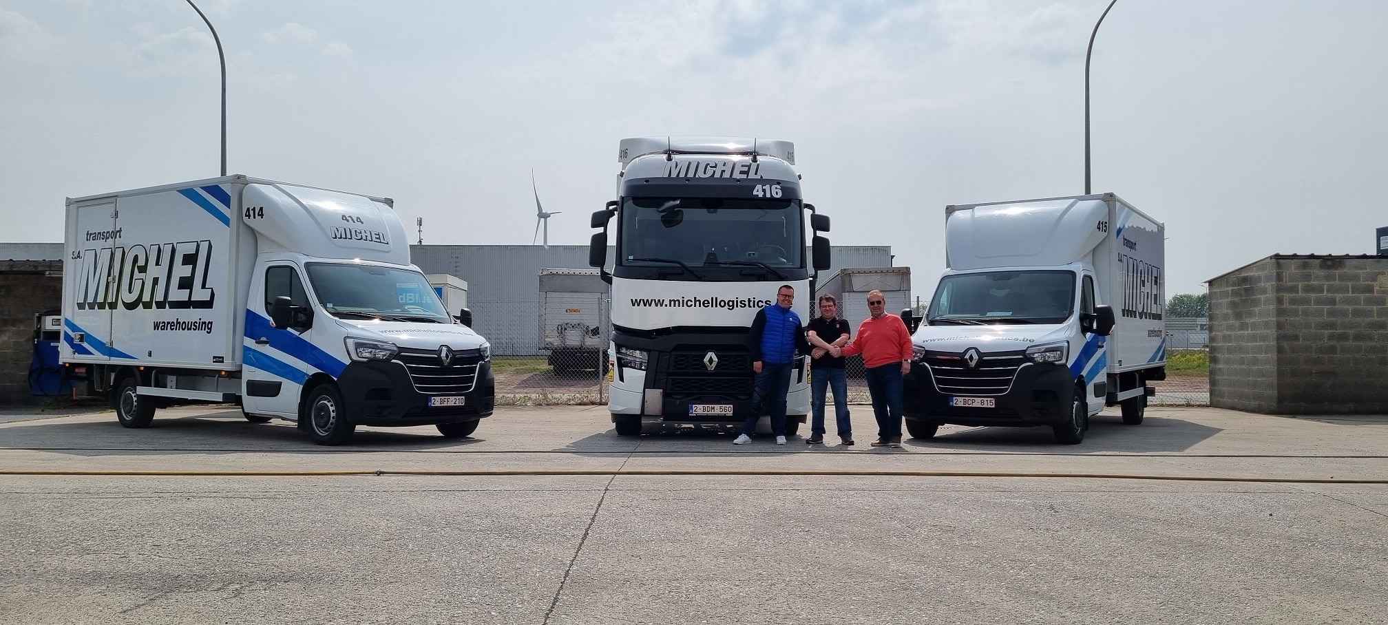 Montée en puissance de Renault Trucks au sein du Groupe TFM (Transports Fernand Michel)