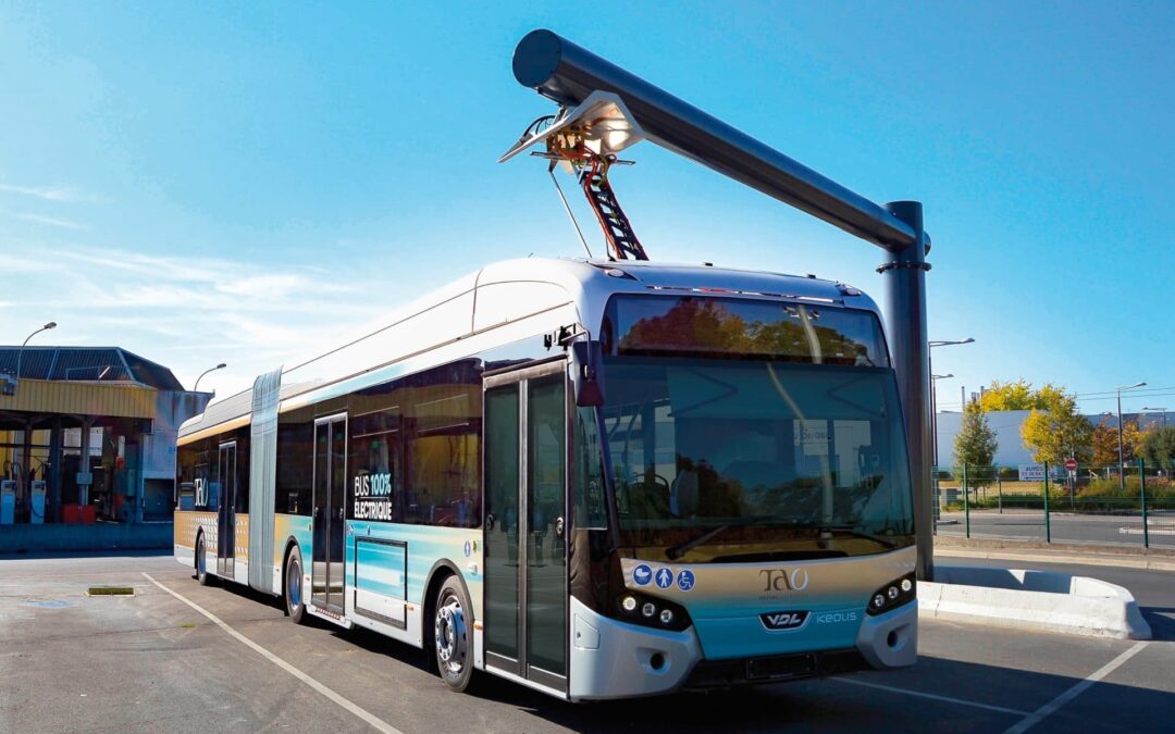 Le premier Autobus VDL Citea Electric pour la France en service à Orléans
