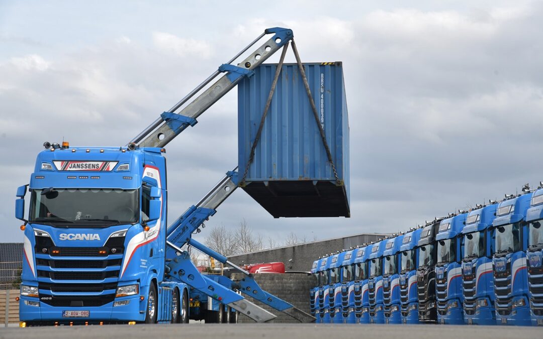 Transport Janssens: grootste Belgische Scania V8 order van deze eeuw als beloning voor de chauffeurs