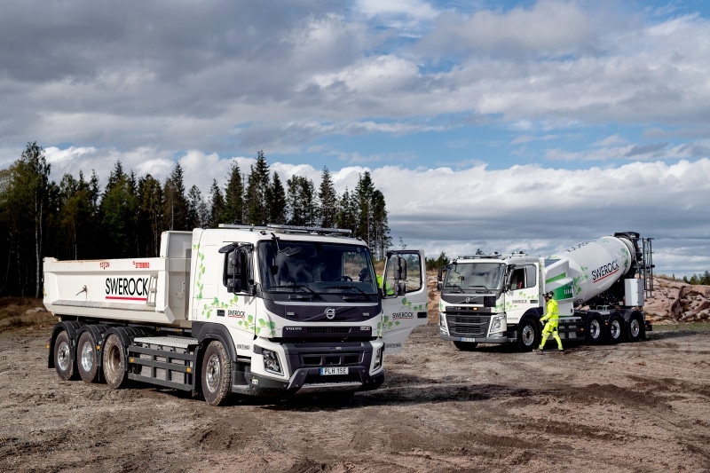 Volvo Trucks laat klanten volledig elektrische voertuigen in de bouwsector testen