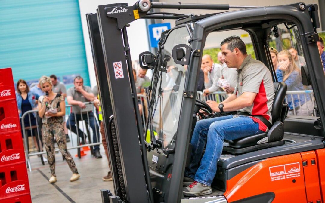 Samedi 15 juin nous désignerons le meilleur conducteur de chariot élévateur de Belgique