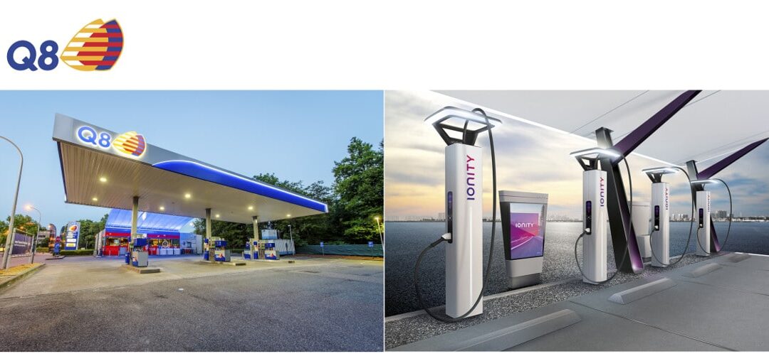 Q8 bouwt met partner IONITY mee aan netwerk van 400 high power laadstations