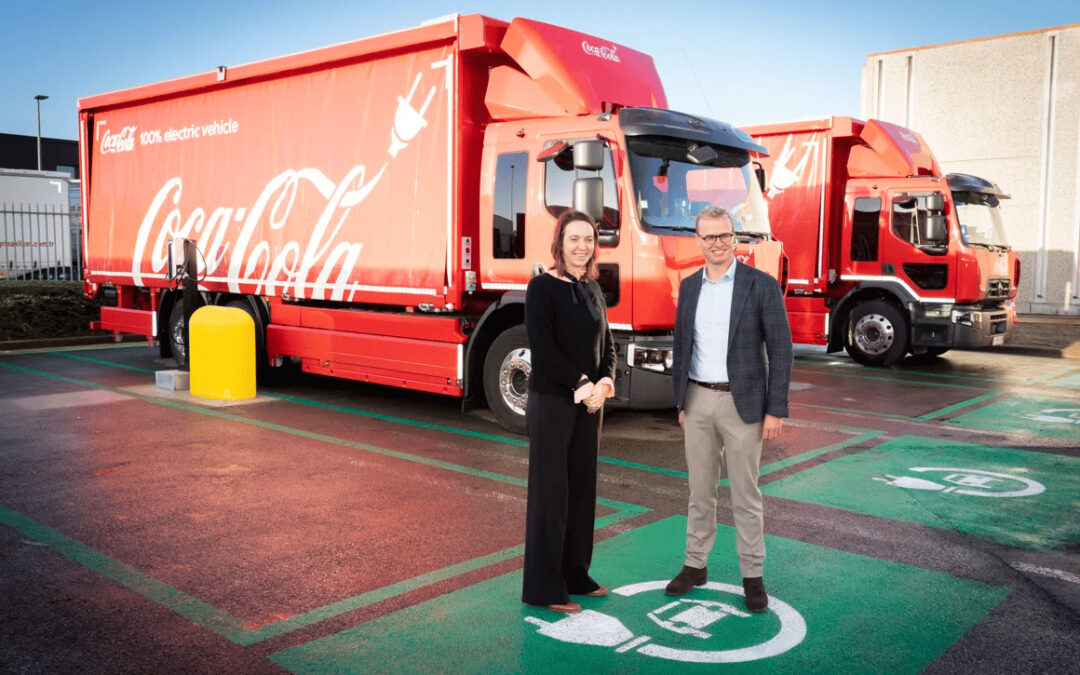 Coca-Cola doet lokale leveringen voortaan met 30 elektrische Renault Trucks