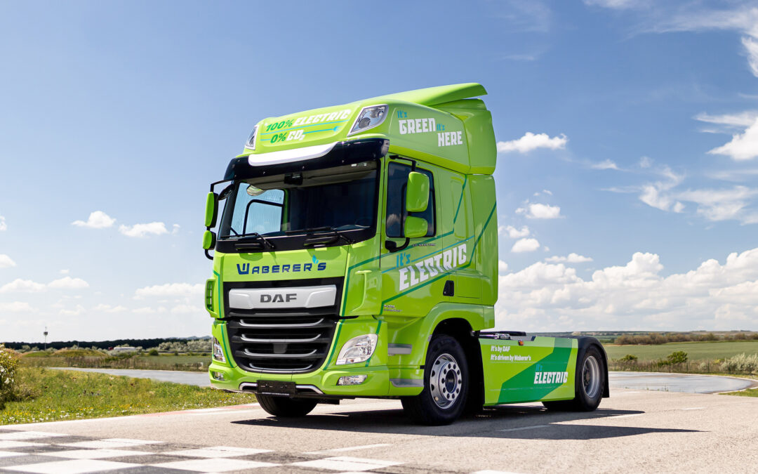 Waberer&rsquo;s passe au Zéro Emission avec le DAF CF Electric