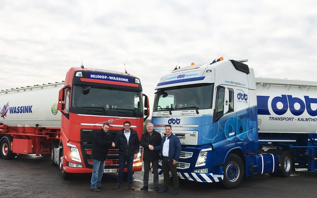 Nijhof-Wassink en DBT Bulkvervoer bundelen logistieke krachten in België