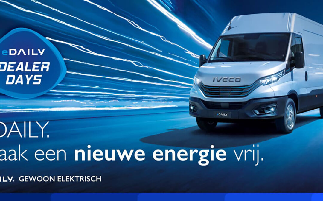 Maak elke transportmissie duurzamer met de IVECO eDaily