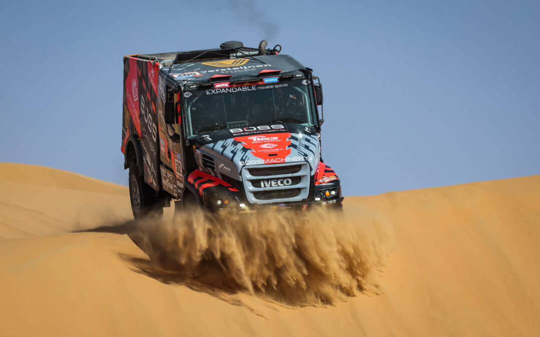 IVECO wint de Dakar Rally Race 2023 met de Boss Machinery De Rooy IVECO & Eurol De Rooy IVECO teams