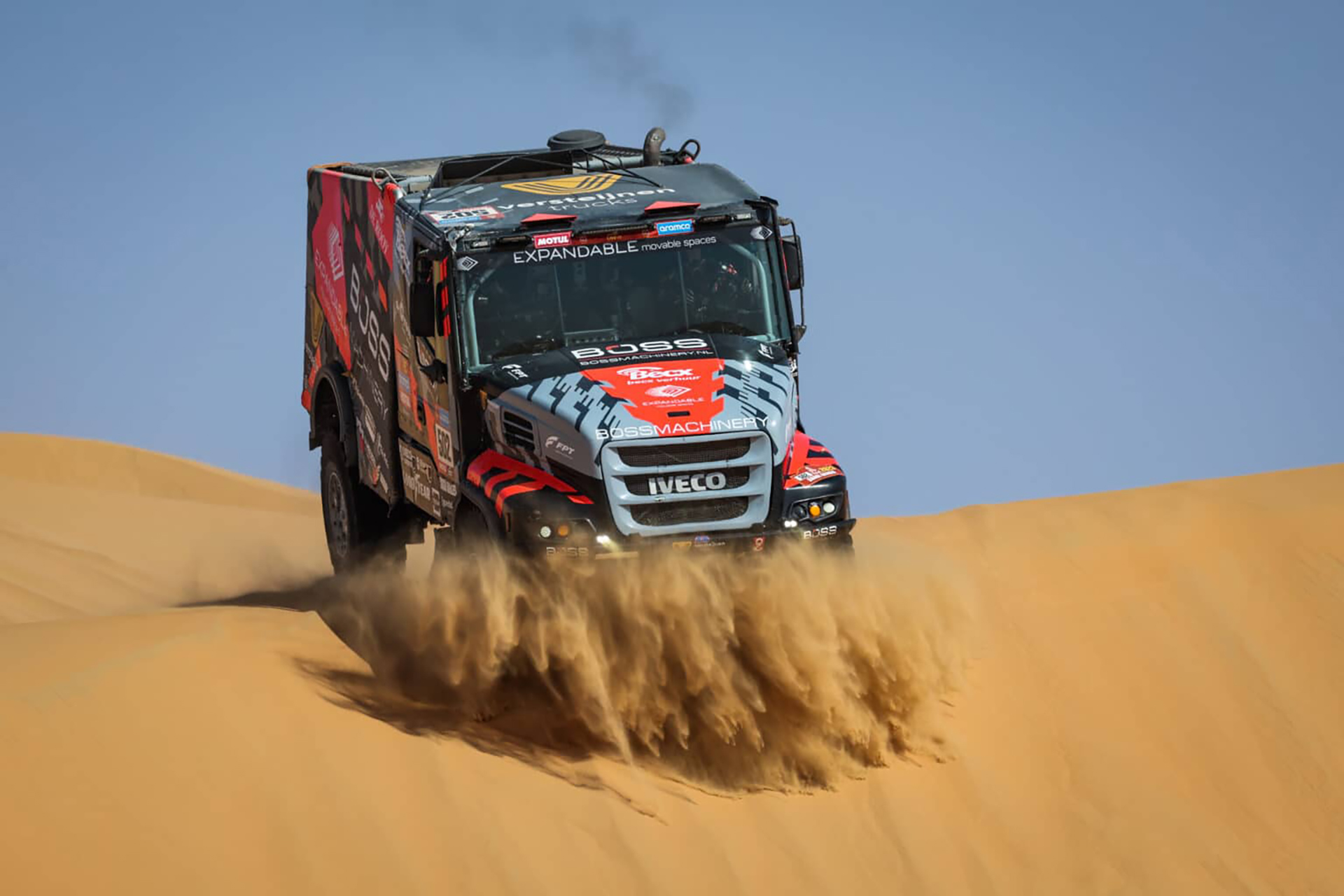 IVECO wint de Dakar Rally Race 2023 met de Boss Machinery De Rooy IVECO & Eurol De Rooy IVECO teams