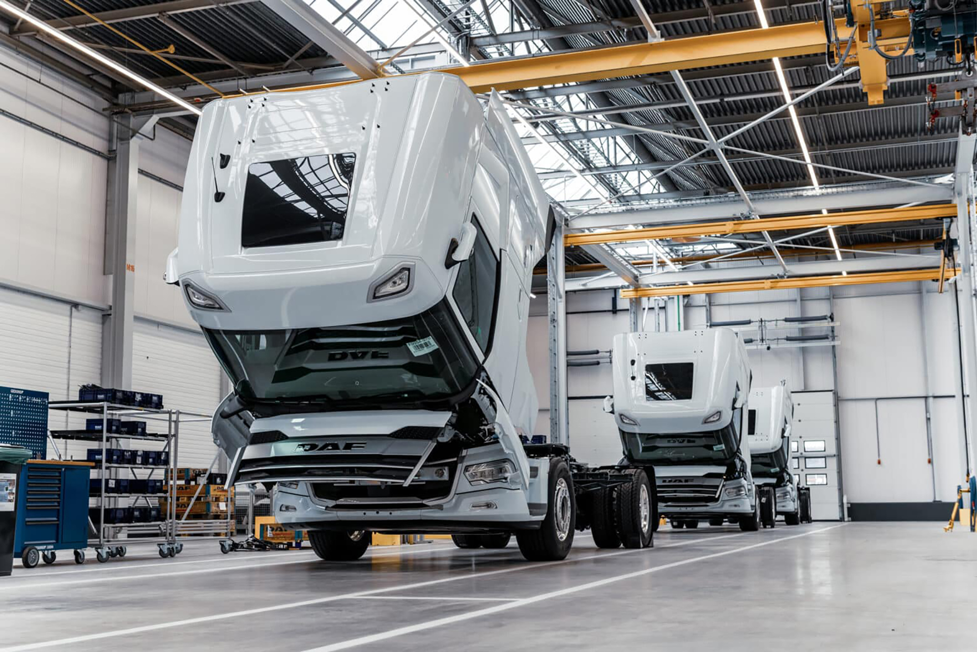 DAF lance une usine d’assemblage de camions électriques